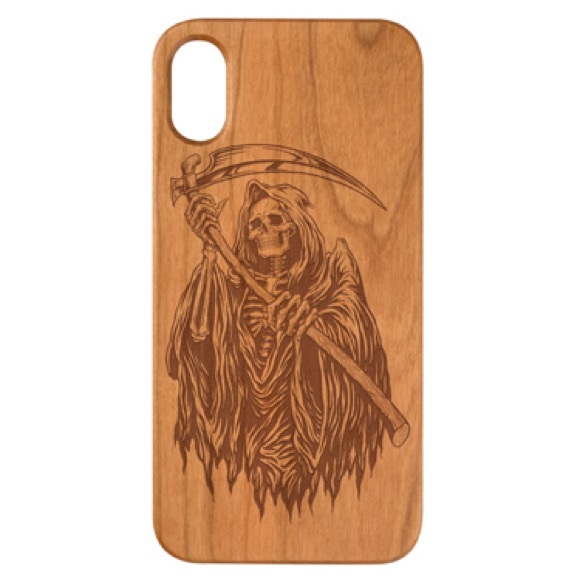 Engraved wood case - Picture 1 of 1